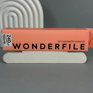 Клеевые файлы тонкие Wonderfile 160х18мм 240 грит 50 шт WFG160-240 фото