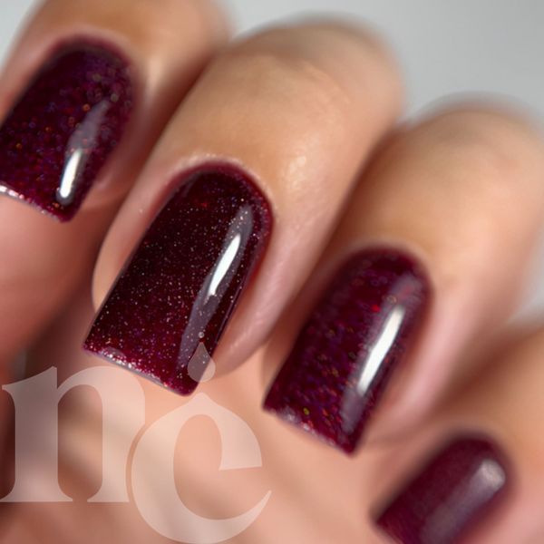 Гель-лак DARK Gel Polish 122 (бордовый с блестками), 10 мл DGP12210 фото