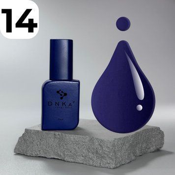 Кольорова база DNKa Cover Base #0014 Brave (холодний синій), 12 мл DNKA0014 фото