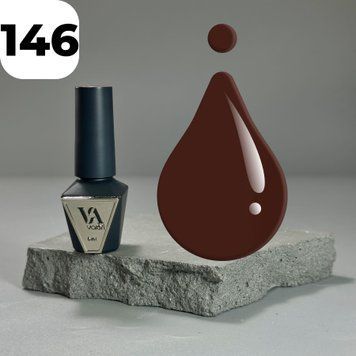 Гель-лак Valeri Color №146 (коричневий), 6 мл NVA146 фото