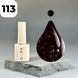 Гель-лак DARK Gel Polish 113 (бордово-сливовий з блискітками), 6 мл DGP11306 фото