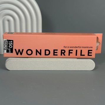 Клейові файли на м'якій основі Wonderfile 160х18мм 150 гріт 20 шт WFF160-150 фото