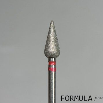 Фреза алмазная Formula Profi Premium капля красная, 5.0 мм P104.261.514.050 фото