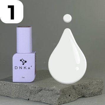 Гель-лак DNKa Gel Polish Color #0001 (молочный), 7 мл FTGPDC0001-7 фото