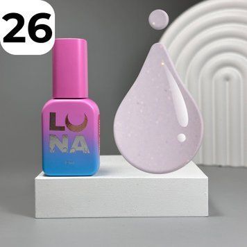 Рідкий гель Luna Light Acrygel №26 (світло-рожевий), 13 мл 249-2386 фото