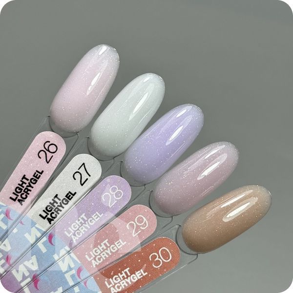 Рідкий гель Luna Light Acrygel №26 (світло-рожевий), 13 мл 249-2386 фото