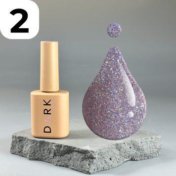 Гель-лак DARK Gel Polish Cat Eye 02 (світло-бежевий), 10 мл DCateye0210 фото