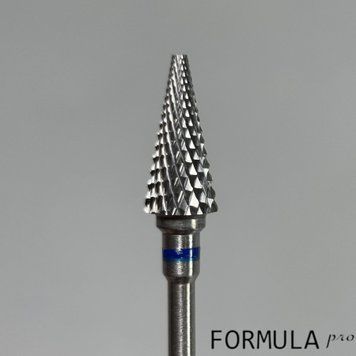 Фреза твердосплавна Formula Profi конус синій усічений, 13 мм 100-1030 фото