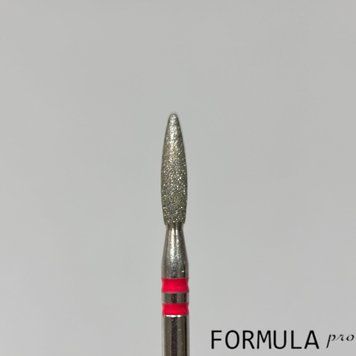Фреза алмазная Formula Profi Premium пламя красное тупое, 2.3 мм P104.244.514.023 фото