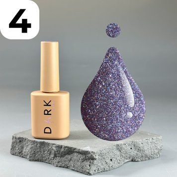 Гель-лак DARK Gel Polish Cat Eye 04 (червоний), 10 мл DCateye0410 фото