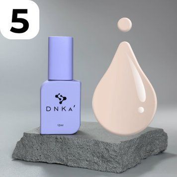 Гель-лак DNKa Gel Polish Color #0005 (кремовий), 12 мл GPDC0005 фото