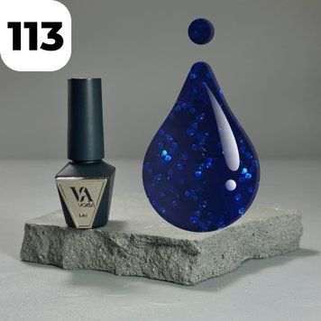 Гель-лак Valeri Color №113 (чёрно-синий), 6 мл NVA113 фото