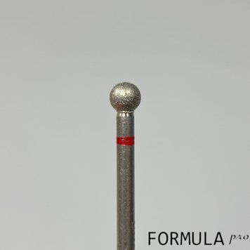 Фреза алмазная Formula Profi шар красный, 4.0 мм 104.001.514.040 фото