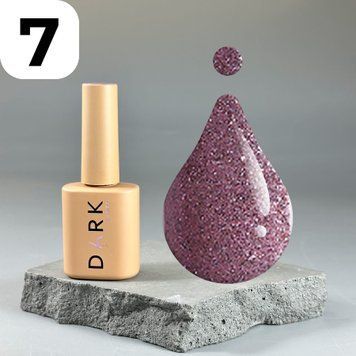 Гель-лак DARK Gel Polish Cat Eye 07 (бежевий), 10 мл DCateye0710 фото