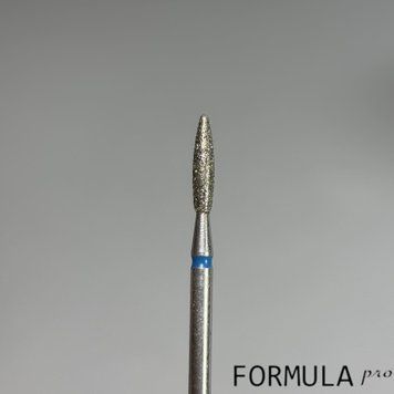 Фреза алмазная Formula Profi пламя синее тупое, 2.3 мм 104.244.524.023 фото
