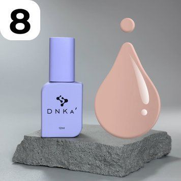 Гель-лак DNKa Gel Polish Color #0008 (коричневий), 12 мл GPDC0008 фото