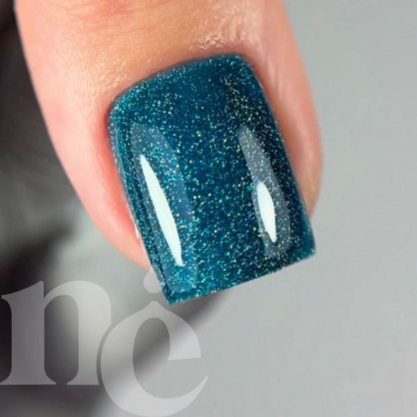 Гель-лак DARK Gel Polish 121 (глибокий синій з блискітками), 6 мл DGP12106 фото