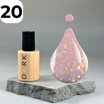 База DARK Pro Base Potal 20 (коричневий з шимером), 15 мл DPB2015 фото