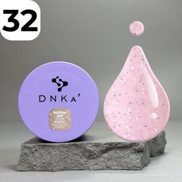 Гель DNKa Builder gel #0032 Hollywood Glow (ніжно-рожевий), 30 мл BGD0032 фото
