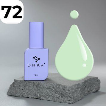 Гель-лак DNKa Gel Polish Color #0072 (м'ятний), 12 мл GPDC0072 фото