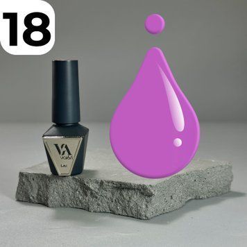 Гель-лак Valeri Color №18 (сиреневый), 6 мл NVA18 фото