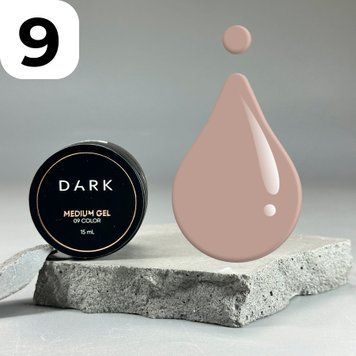 Гель-медиум DARK Medium Gel №09 (кремово-коричневый), 15 мл DMG0915 фото