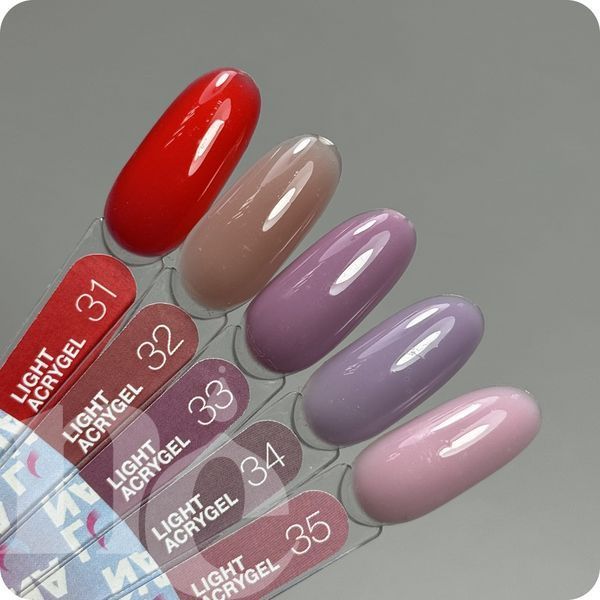 Жидкий гель Luna Light Acrygel №33 (лиловый), 13 мл 249-2404 фото