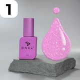 Жидкий гель DNKa Liquid Acrygel #0001 Babble Gam (розовый), 12 мл LAD0001 фото