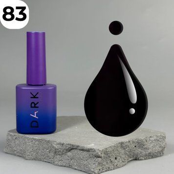 Гель-лак DARK Gel Polish 083 (темно-синий), 10 мл DGP8310 фото