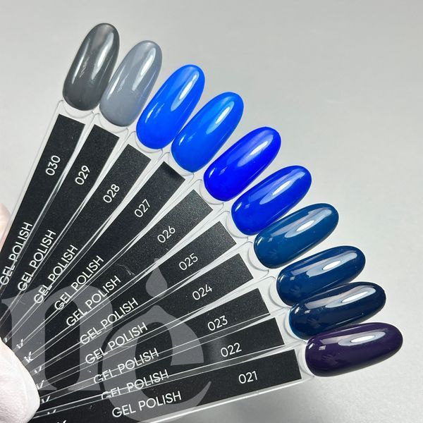 Гель-лак DARK Gel Polish 022 (фіолетово-синій), 10 мл DGP2210 фото