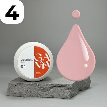 Універсальний гель GA&MA Universal Gel 004 (рожево-бежевий), 30 мл 7700234 фото