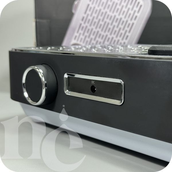 Вытяжка для маникюра с НЕРА фильтром Bucos Cyclone V3-B, 100W на аккамуляторе Black NC-345552 фото