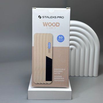 Деревянная основа STALEKS PRO WOOD, 50 шт. WBE-20 фото