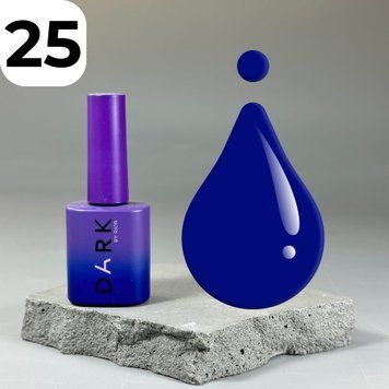 Гель-лак DARK Gel Polish 025 (темно-синий), 10 мл DGP2510 фото