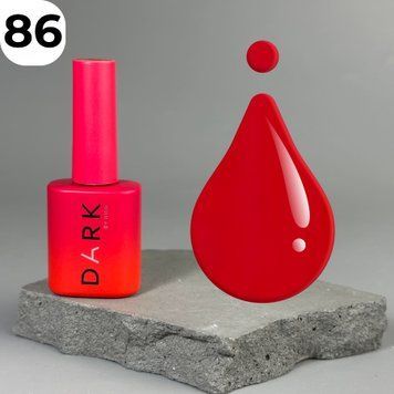 Гель-лак DARK Gel Polish 086 (гранатовый), 10 мл DGP8610 фото
