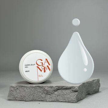 Гель-желе GA&MA Hard Jelly gel milk (молочний), 15 мл 7701669 фото
