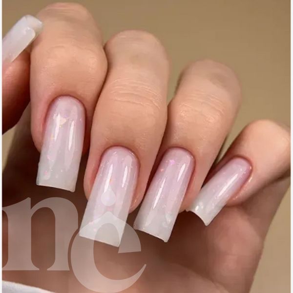 Гель Valeri Dream Builder Gel №001 (молочный с розовыми хлопьями), 15 мл NVDBG15-01 фото