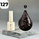 Гель-лак DARK Gel Polish 127 (чорний з блискітками), 6 мл DGP12706 фото
