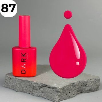 Гель-лак DARK Gel Polish 087 (ярко-розовый), 10 мл DGP8710 фото