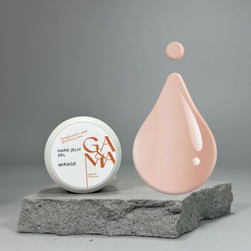 Гель-желе GA&MA Hard Jelly gel mirage (міраж), 15 мл 7702814 фото