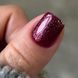 Гель-лак DARK Gel Polish 128 (красный с блестками), 6 мл DGP12806 фото 2