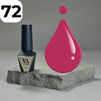 Гель-лак Valeri Color №72 (ягодно-розовый), 6 мл NVA72 фото