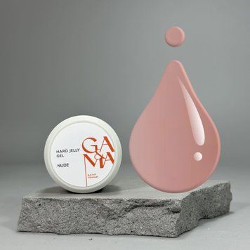 Гель-желе GA&MA Hard Jelly gel nude (нюдовий), 15 мл 7702265 фото