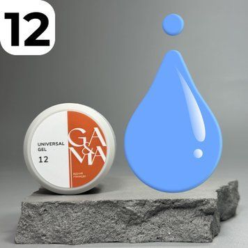 Универсальный гель GA&MA Universal Gel 012 (синий), 15 мл 7700001 фото