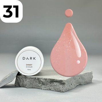 Гель DARK Smart Builder Gel 31 (бежевый с блестками), 15 мл DSG3115 фото