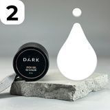 Гель-желе DARK Iron Gel №02 (молочний), 15 мл DIG0215 фото