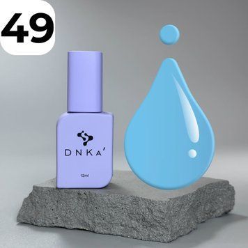Гель-лак DNKa Gel Polish Color #0049 (блакитний), 12 мл GPDC0049 фото