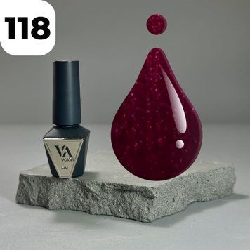Гель-лак Valeri Color №118 (тёмно-вишнёвый), 6 мл NVA118 фото
