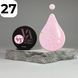 Рідкий гель Valeri Liquid Gel №027 (світло-рожевий), 15 мл NVLG15-27 фото 1