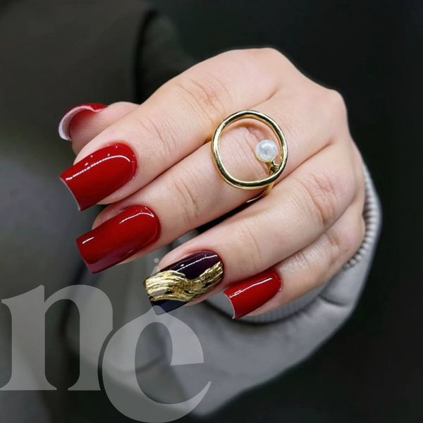 Гель-лак DNKa Gel Polish Color ULTRA RED (красный), 12 мл FTGPDUR фото